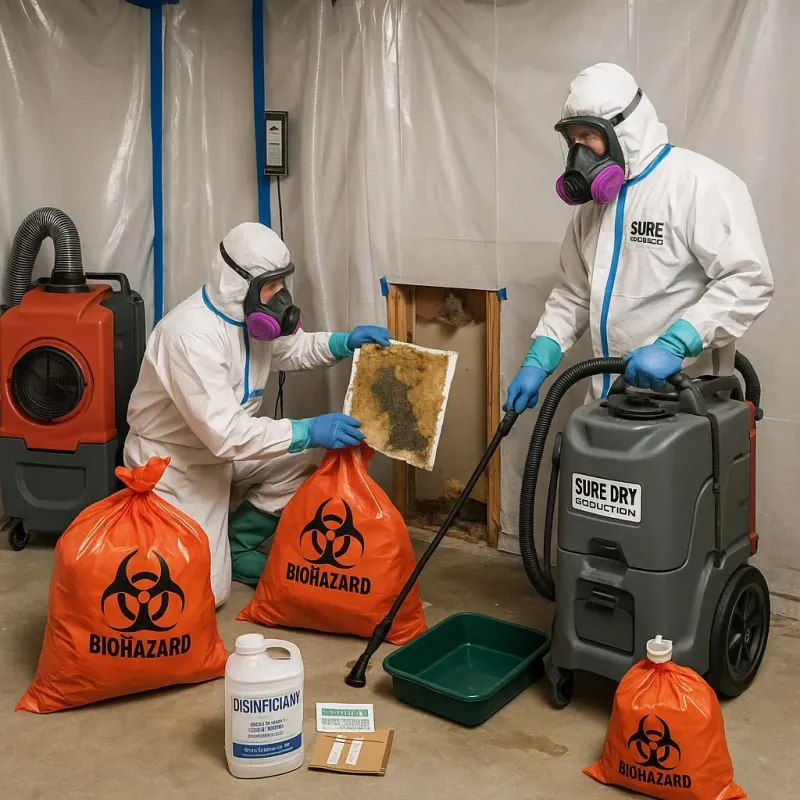 Contaminated Water Handling Protocols process in Mason, NH